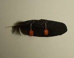 Pumpkin Earrings