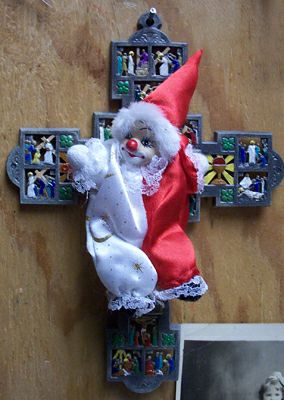 Clown Crucifix